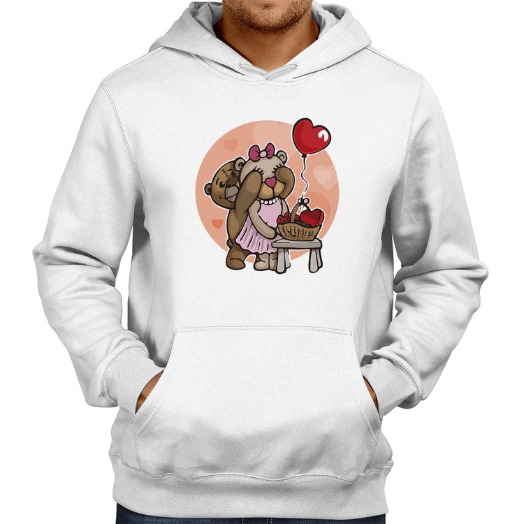 Moletom Ursinhos Fofos - Branco