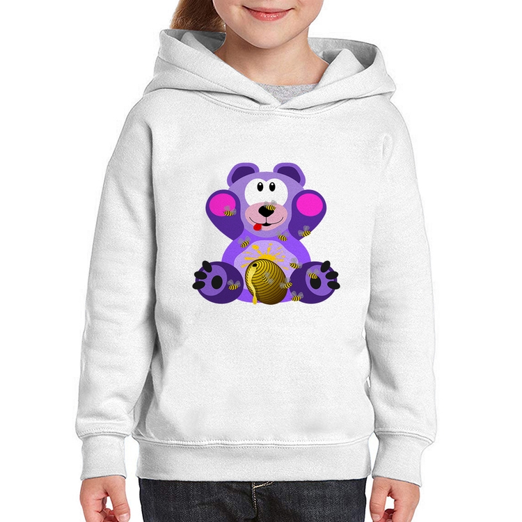 Moletom Infantil Urso Mel