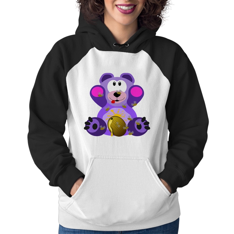 Moletom Feminino Urso Mel