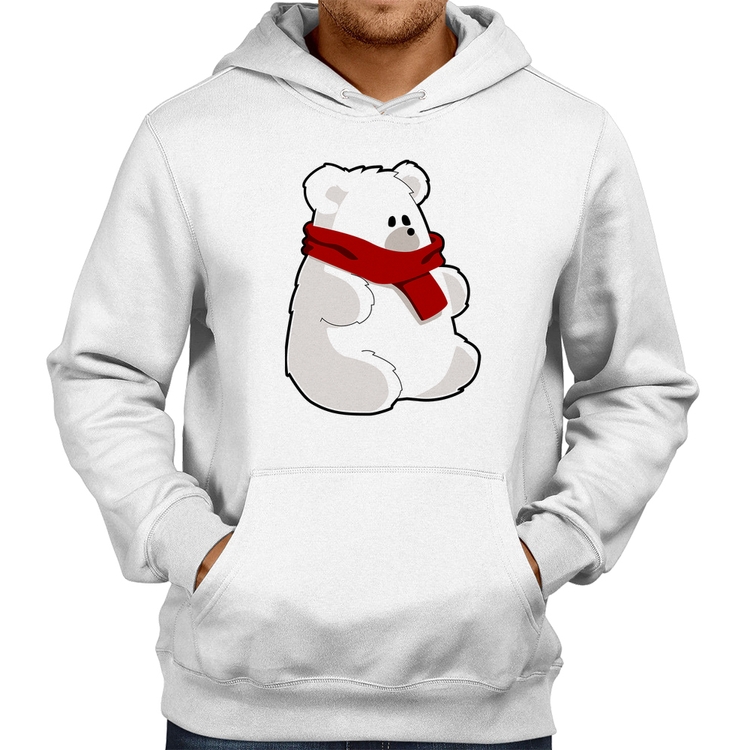 Moletom Urso Polar - Branco