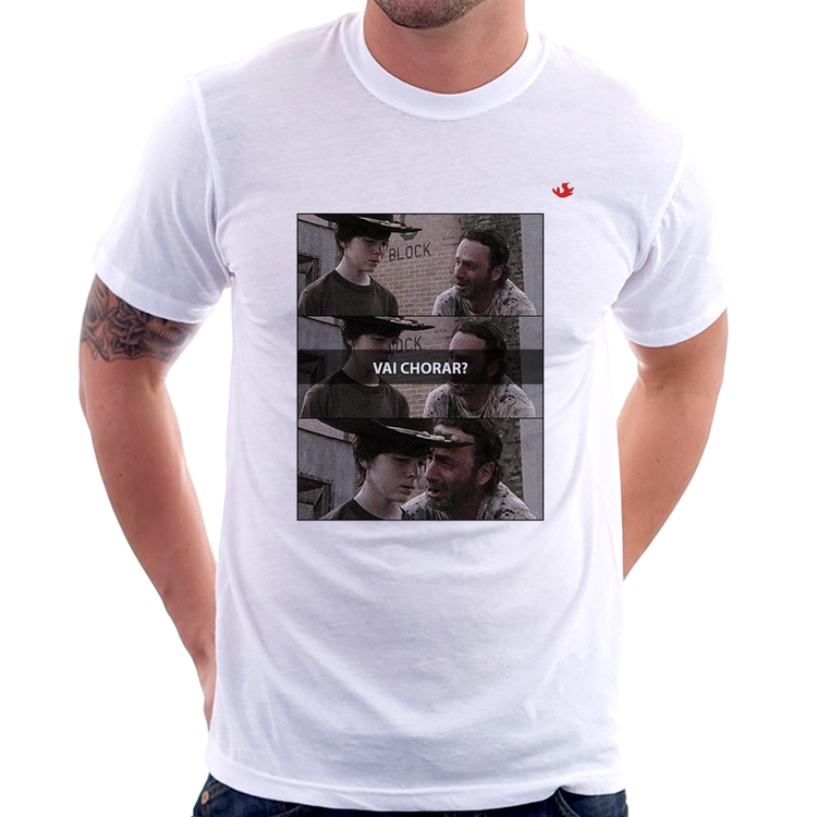 Camiseta Vai chorar?