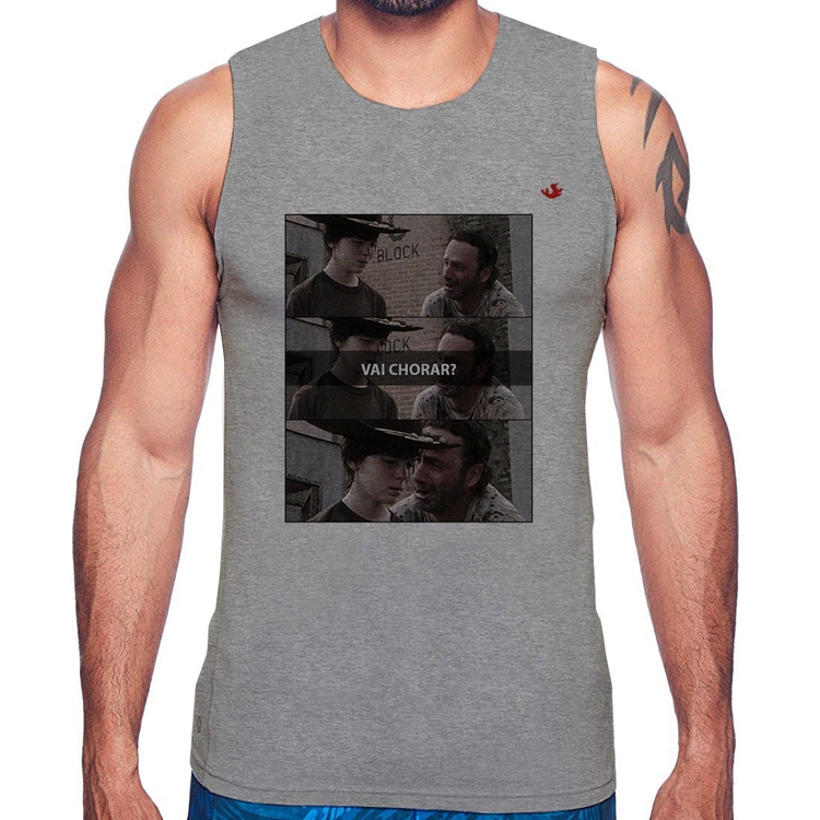 Regata Vai chorar? - Cinza