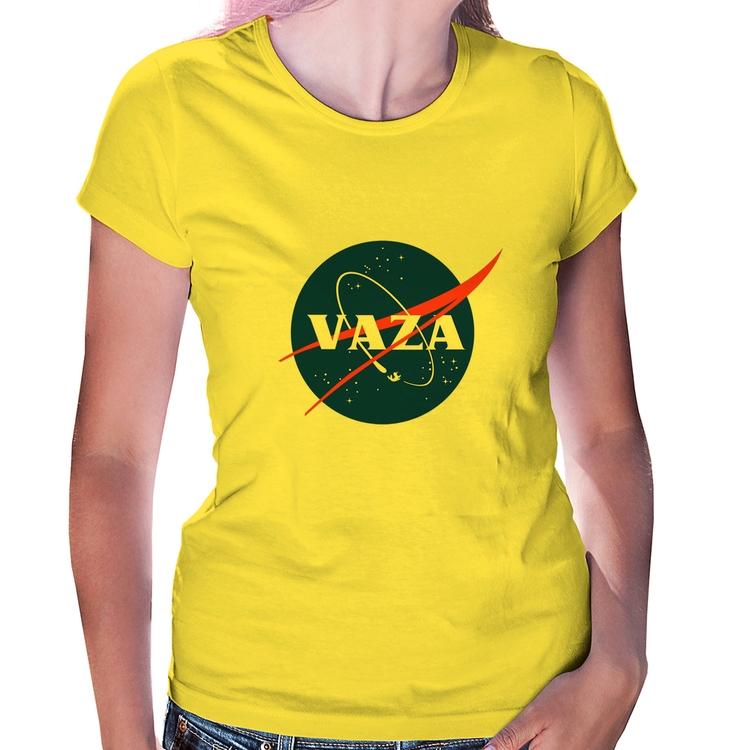 Baby Look Vaza - Amarela