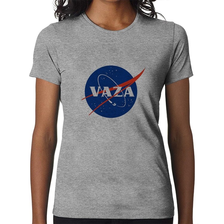 Baby Look Vaza - Cinza