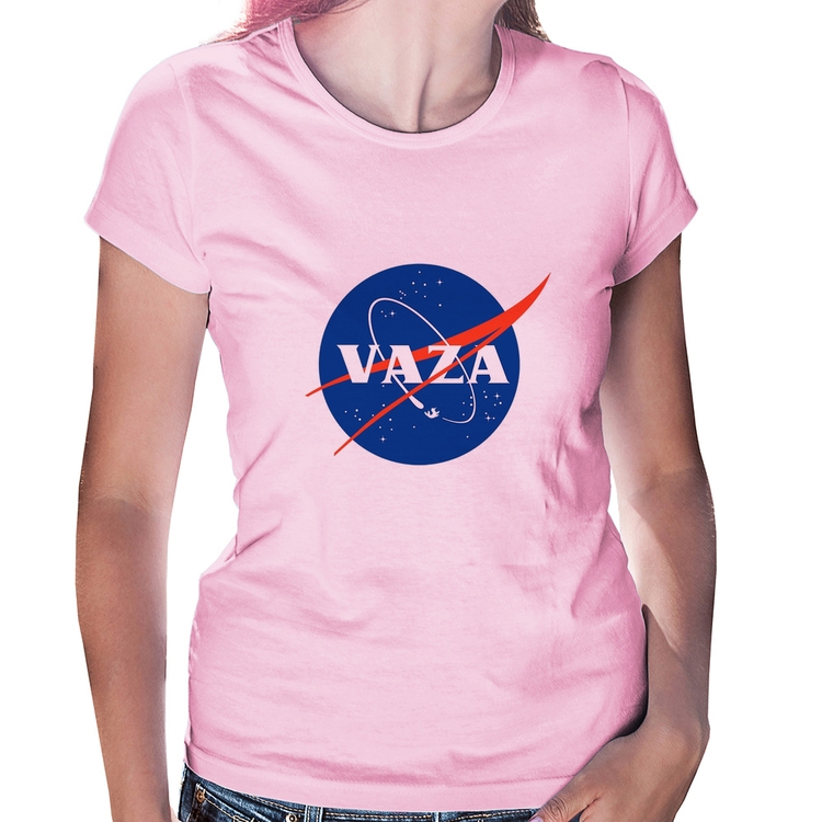 Baby Look Vaza - Rosa Bebê