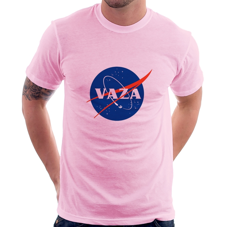 Camiseta Vaza - Rosa Bebê