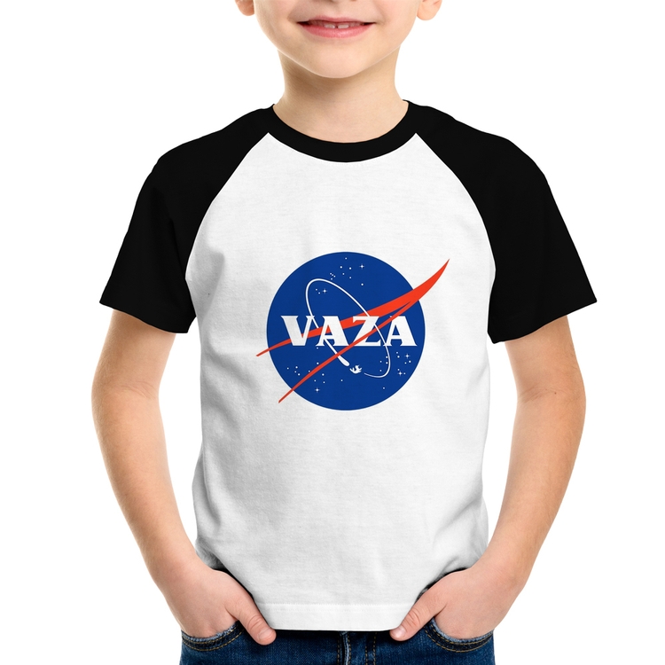 Camiseta Raglan Infantil Vaza