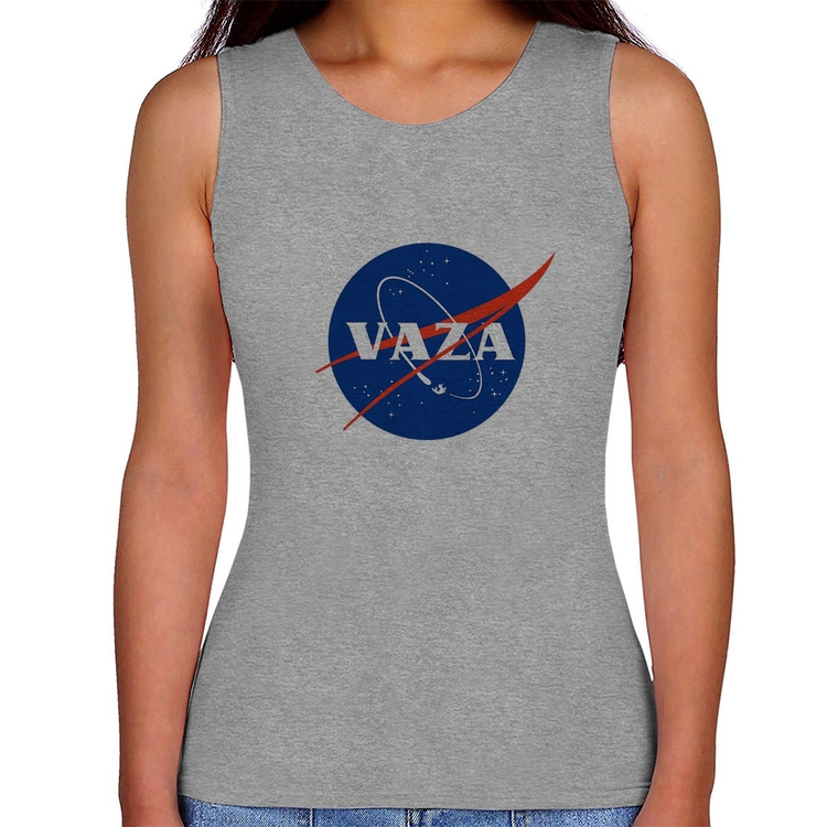 Regata Feminina Vaza - Cinza