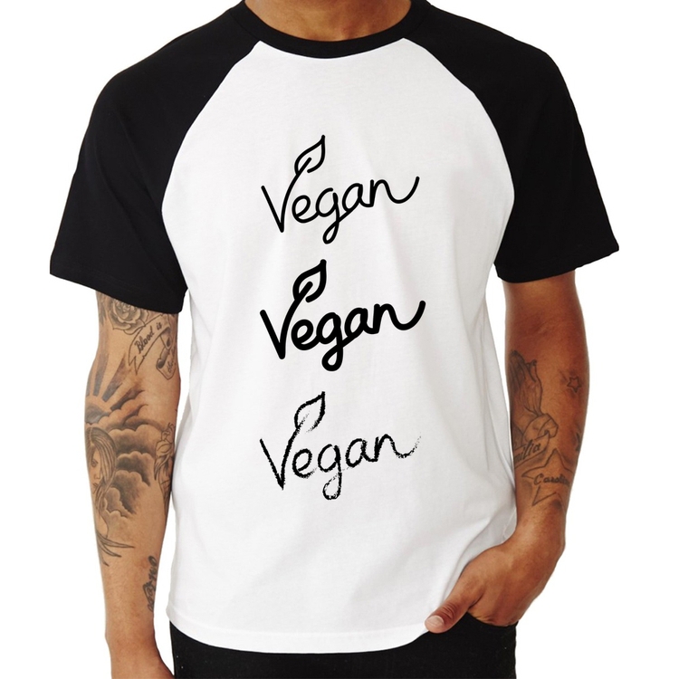 Camiseta Raglan Vegan