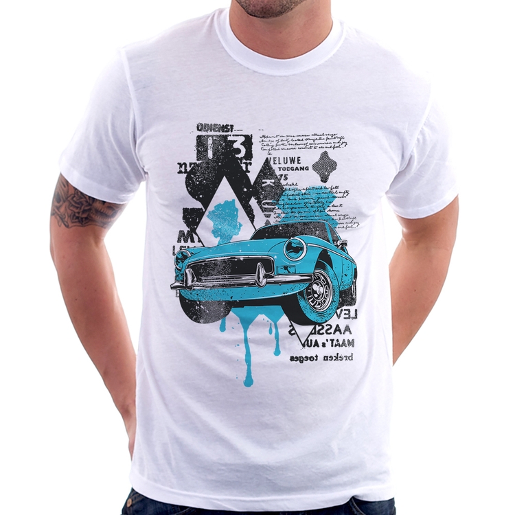Camiseta Vintage Classic Car Painting