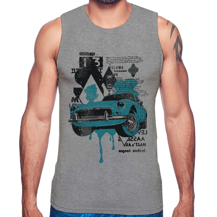 Regata Vintage Classic Car Painting - Cinza