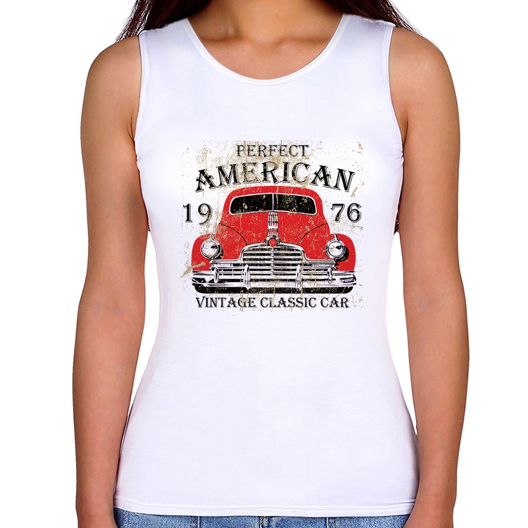 Regata Feminina Vintage Classic Car
