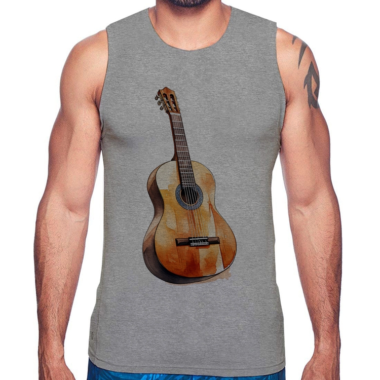 Regata Violão - Cinza