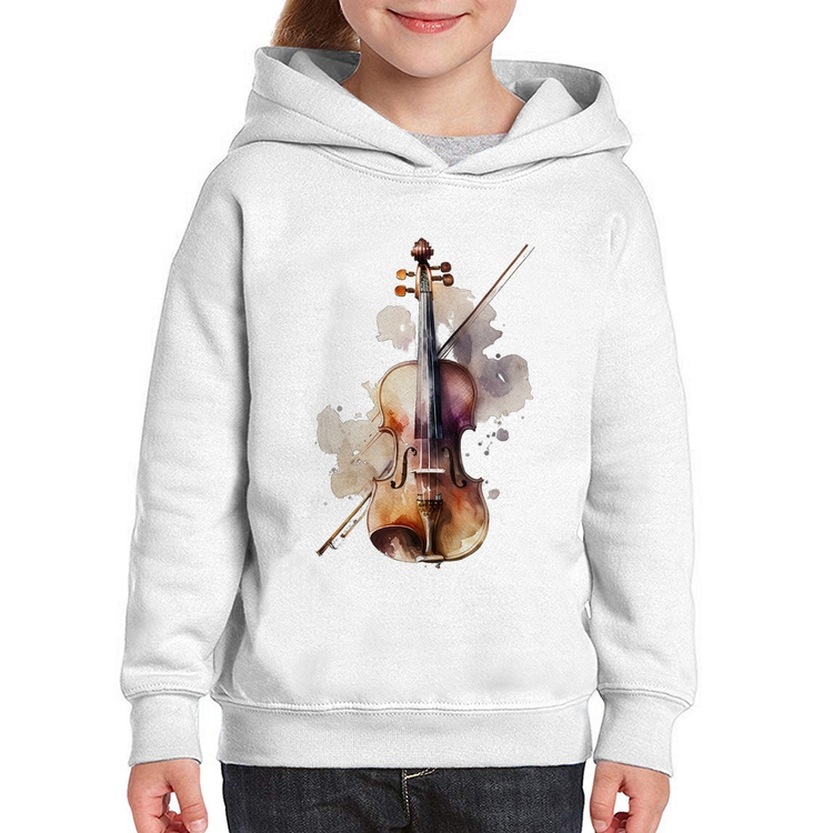Moletom Infantil Violino