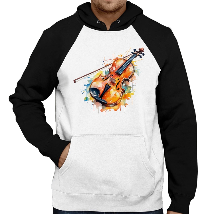Moletom Violino Watercolor