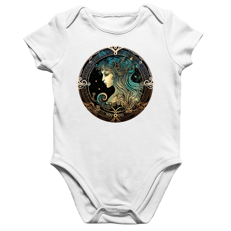 Body Bebê Algodão Vírgem Sígno - Branco