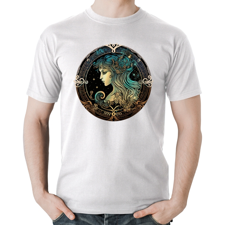 Camiseta Algodão Vírgem Sígno - Branca