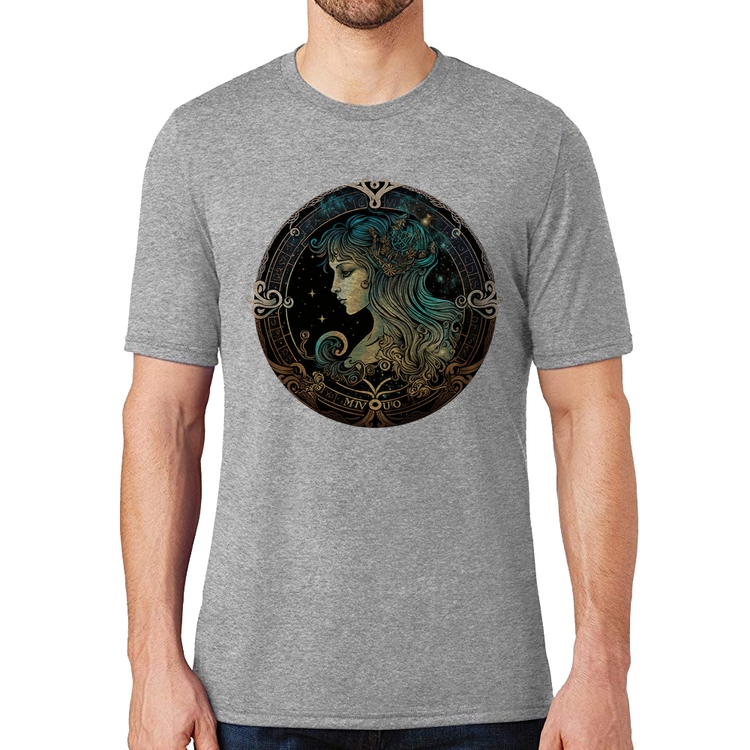 Camiseta Vírgem Sígno - Cinza