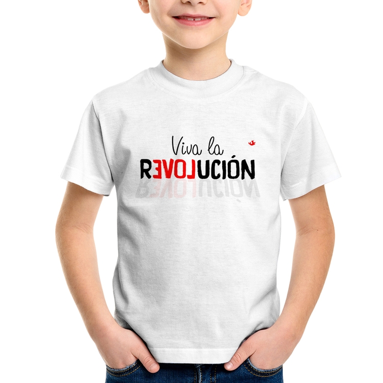 Camiseta Infantil Viva la Revolución