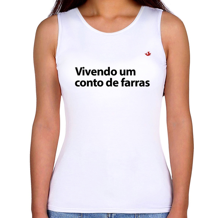 Regata Feminina Vivendo um conto de farras