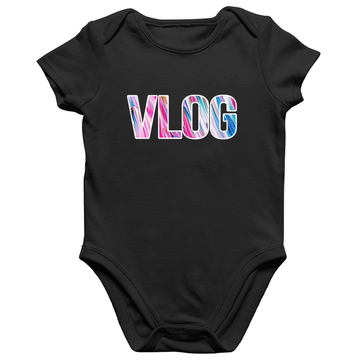 Body Bebê Algodão Vlog