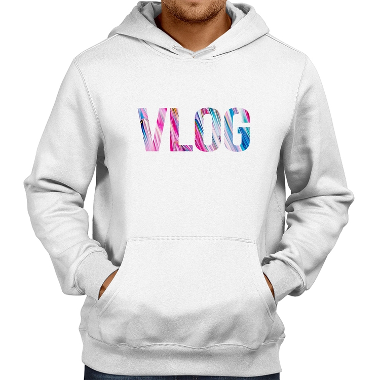 Moletom Vlog - Branco