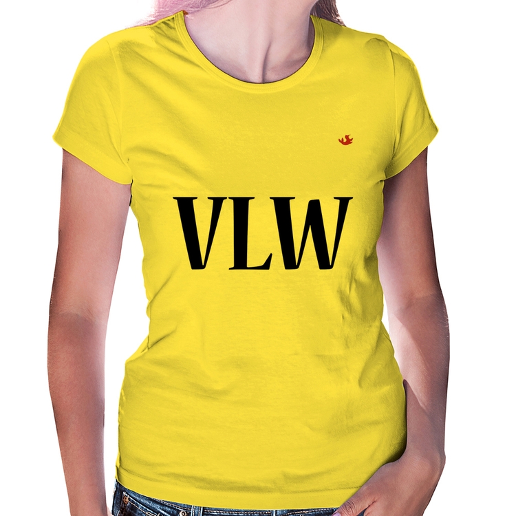 Baby Look VLW - Amarela