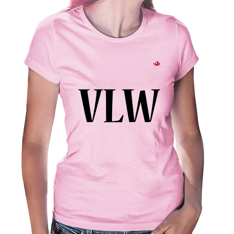 Baby Look VLW - Rosa Bebê