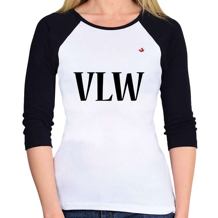 Baby Look Raglan VLW Manga 3/4