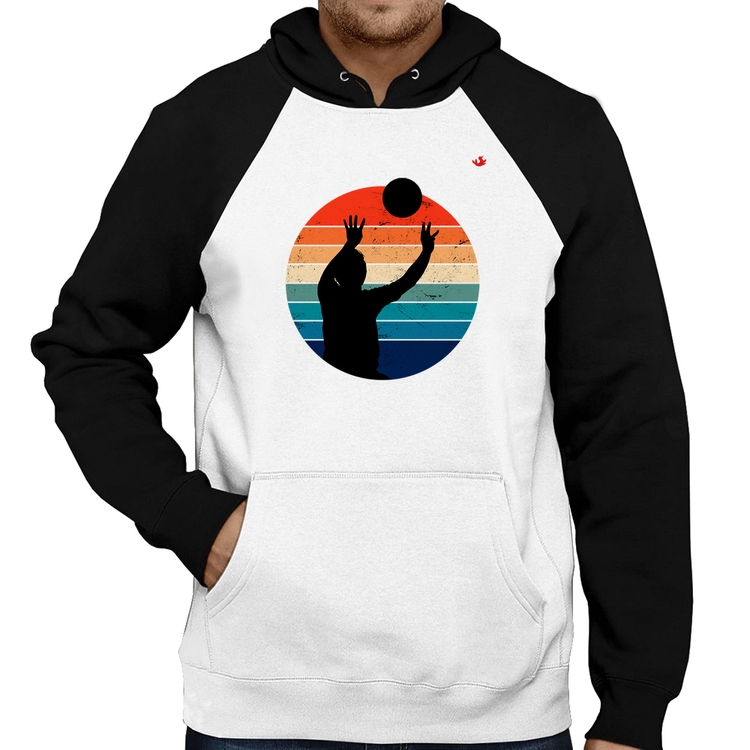 Moletom Vôlei Vintage Sunset