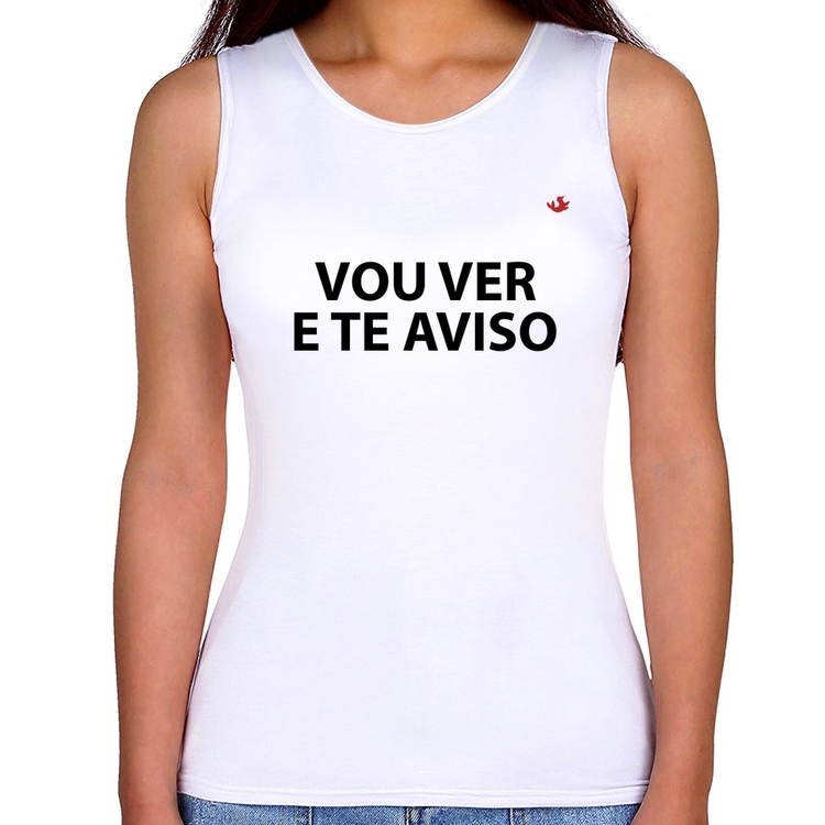 Regata Feminina Vou ver e te falo