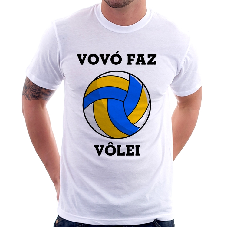 Camiseta Vovó Faz Vôlei