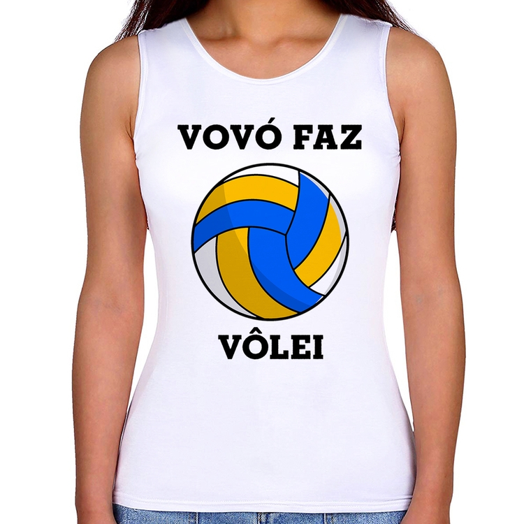 Regata Feminina Vovó Faz Vôlei