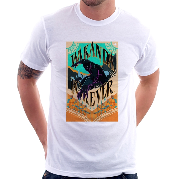 Camiseta Wakanda Forever