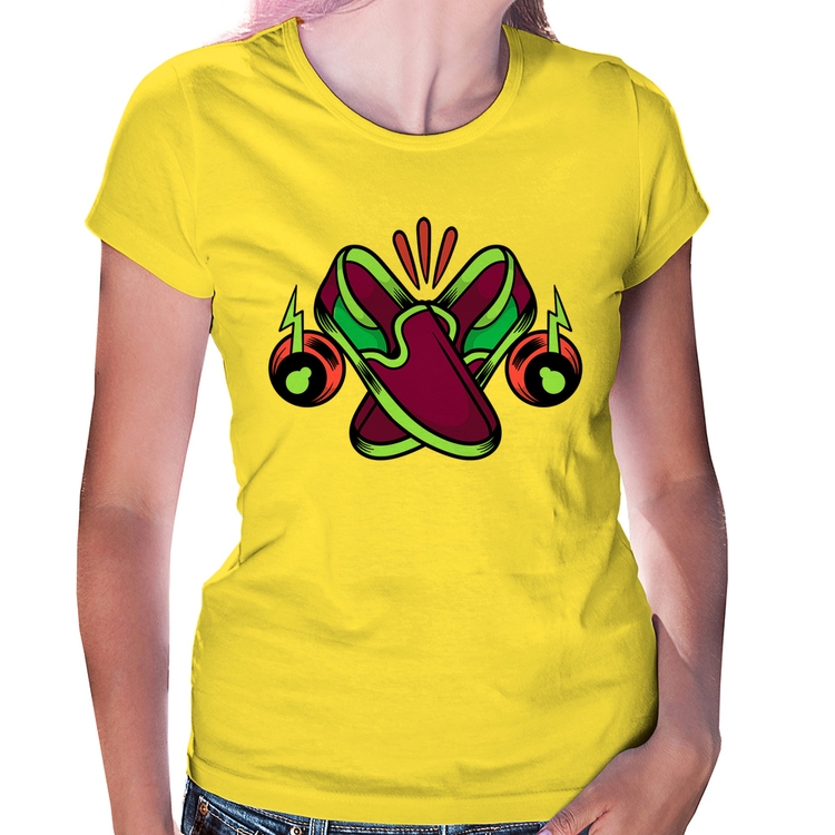 Baby Look Walk The Talk - Amarela