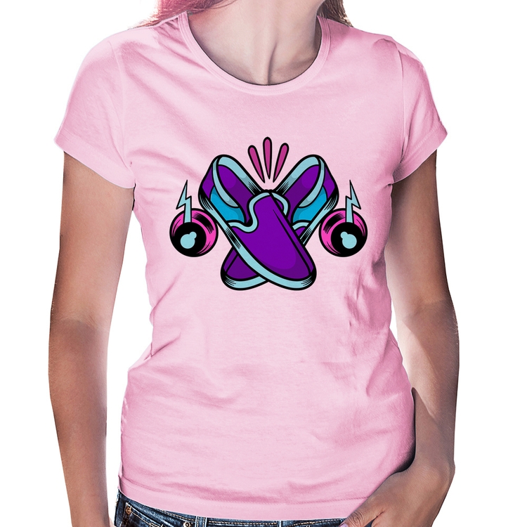 Baby Look Walk The Talk - Rosa Bebê