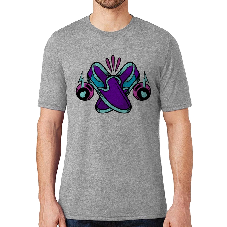 Camiseta Walk The Talk - Cinza