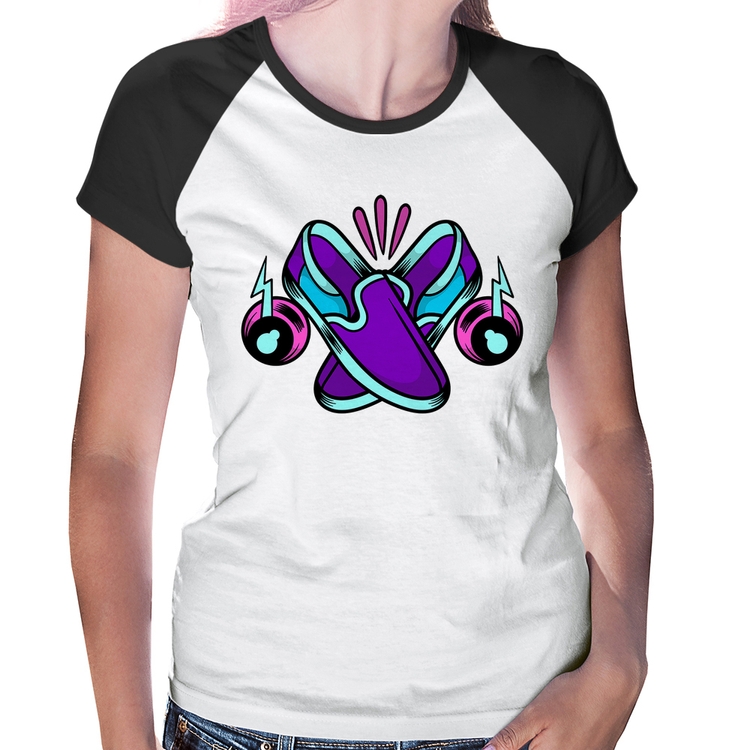 Baby Look Raglan Walk The Talk