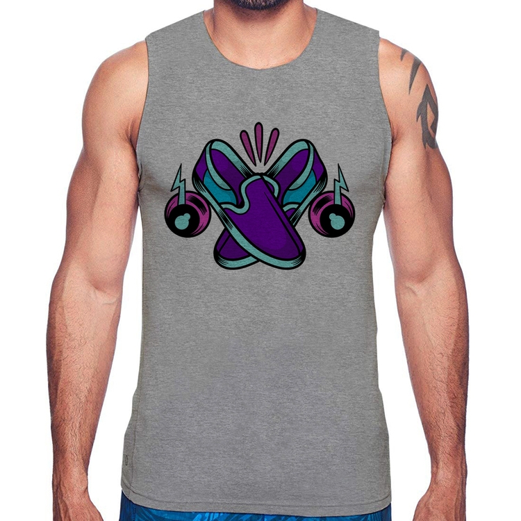 Regata Walk The Talk - Cinza