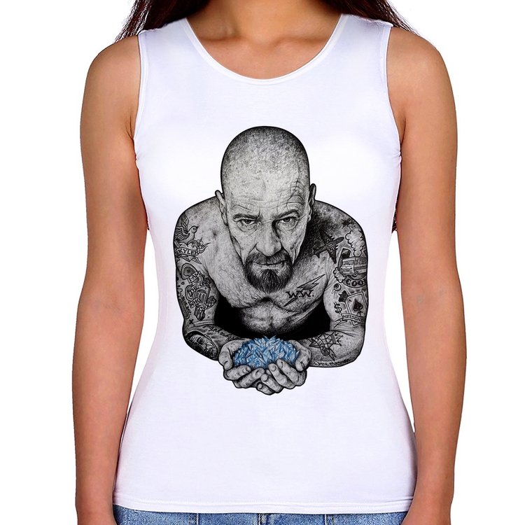 Regata Feminina Walter White Tattoo Heisenberg