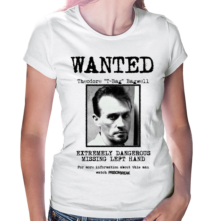Baby Look Wanted T-Bag