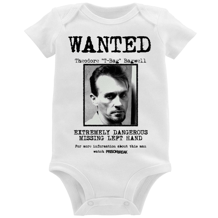 Body Bebê Wanted T-Bag