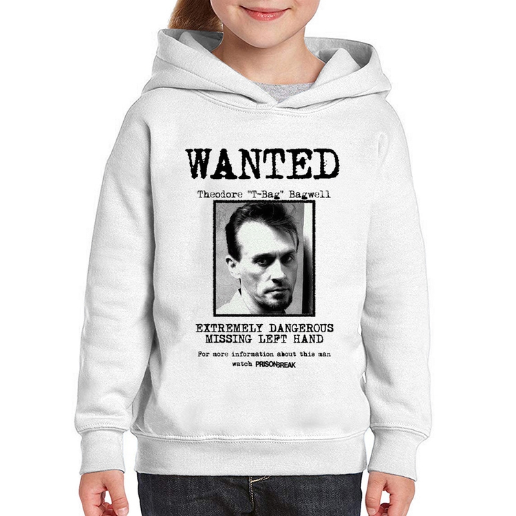 Moletom Infantil Wanted T-Bag