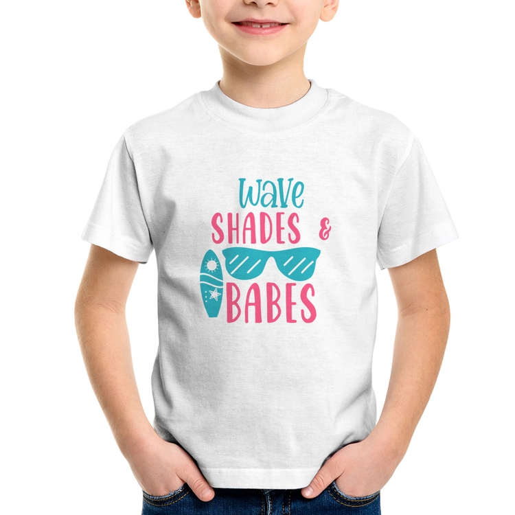 Camiseta Infantil Wave Shades e Babes