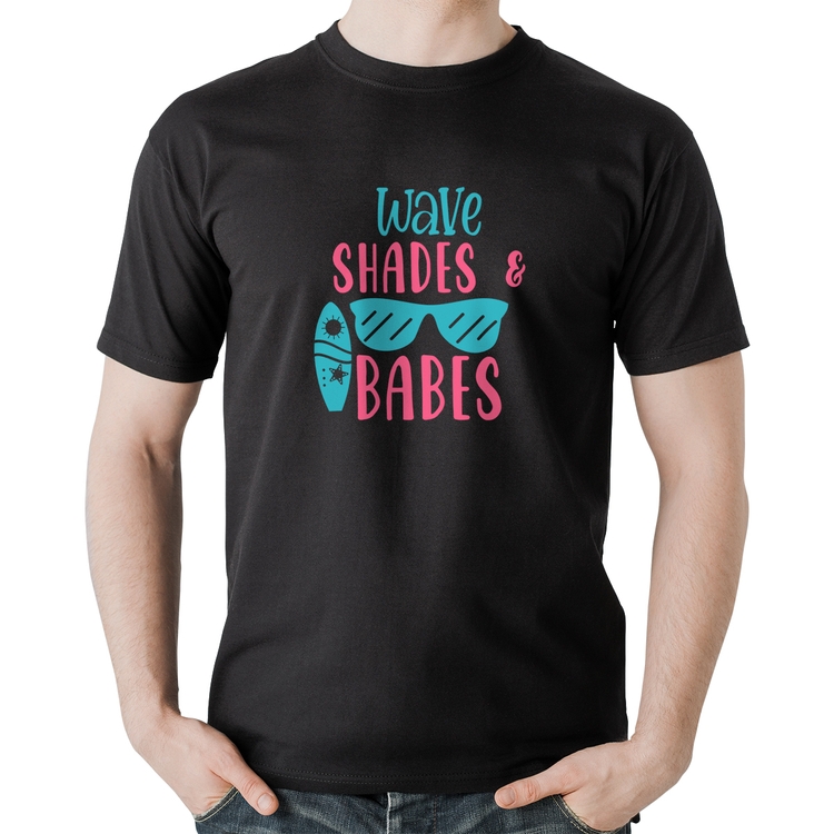 Camiseta Algodão Wave Shades e Babes
