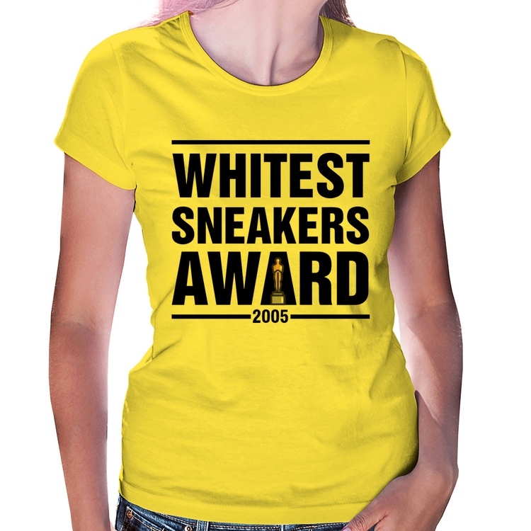 Baby Look Whitest Sneakers Awards - Amarela