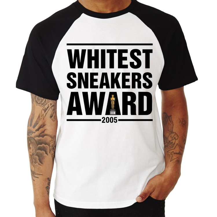 Camiseta Raglan Whitest Sneakers Awards