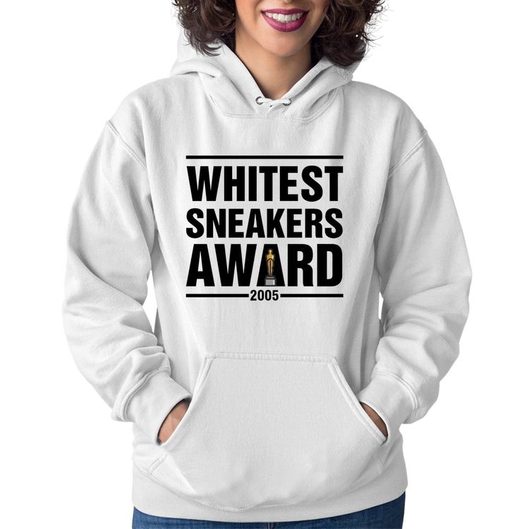 Moletom Feminino Whitest Sneakers Awards - Branco