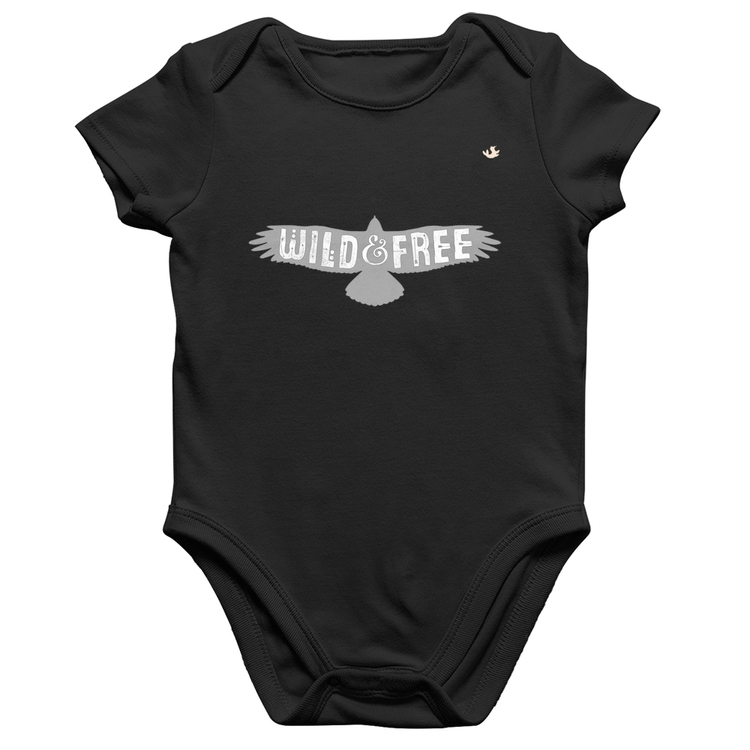 Body Bebê Algodão Wild and Free