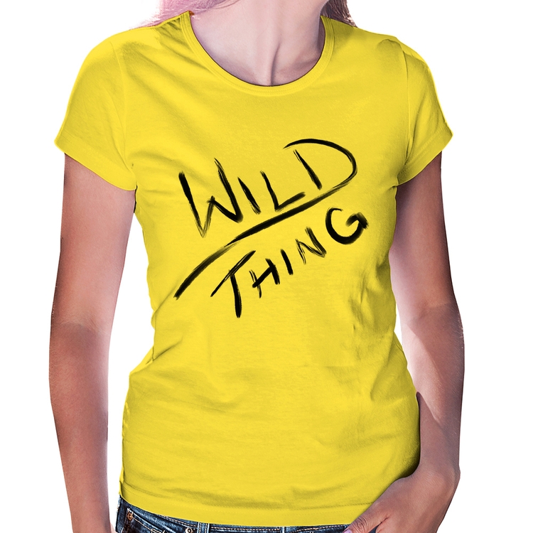 Baby Look Wild Thing - Amarela